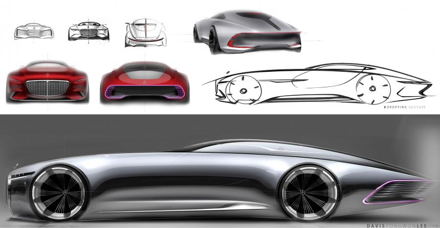Схема Vision Mercedes-Maybach 6 2016 года  (фото 18 из 29)